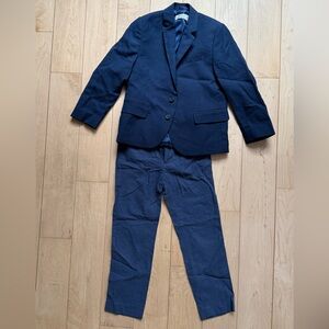 Stylish Navy Blue Suit Set